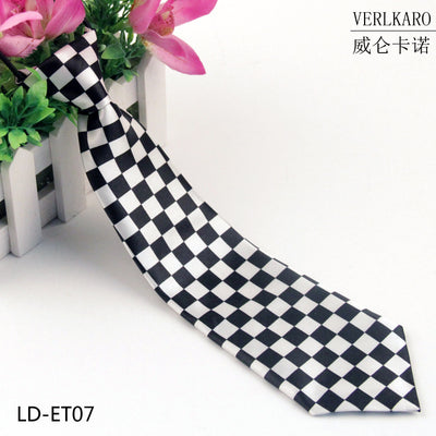 New student children's print polyester line performance casual baby cartoon small tie Zhangzhou manufacturers wholesale