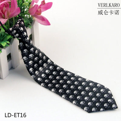 New student children's print polyester line performance casual baby cartoon small tie Zhangzhou manufacturers wholesale