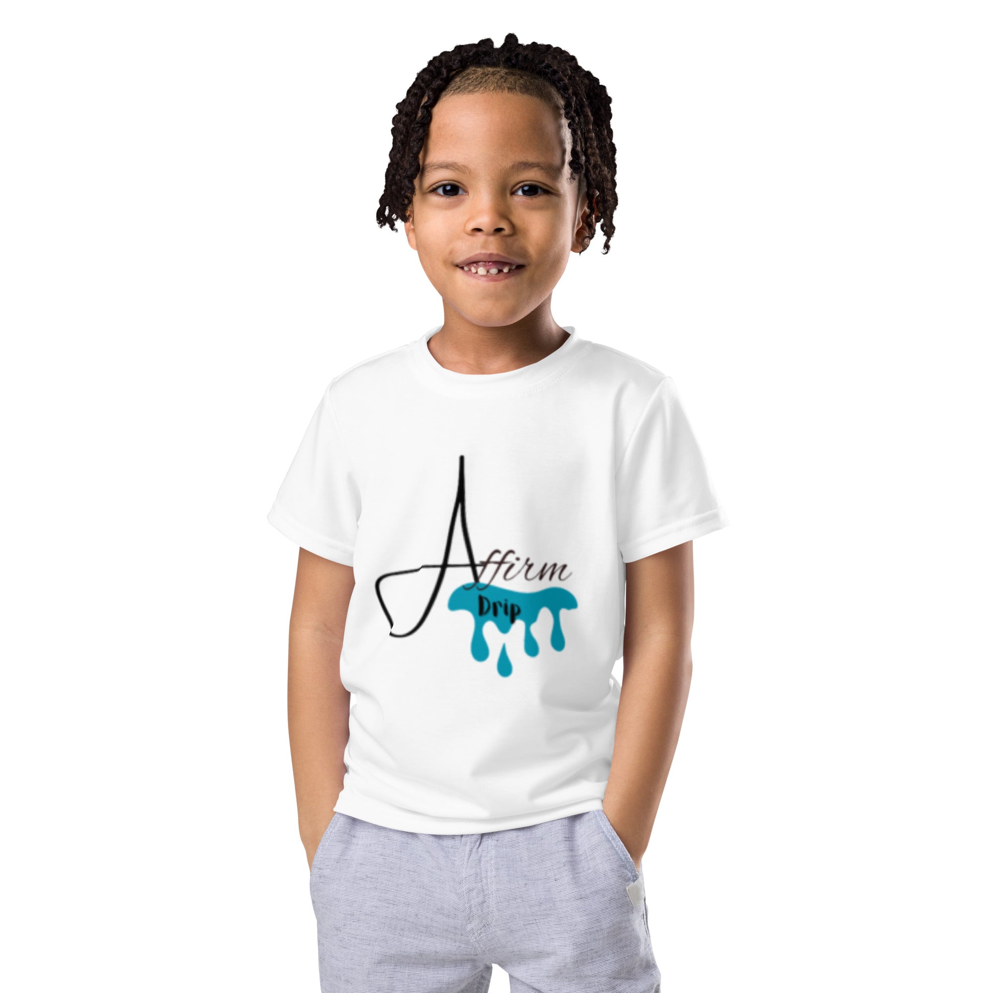 Kids crew neck t-shirt