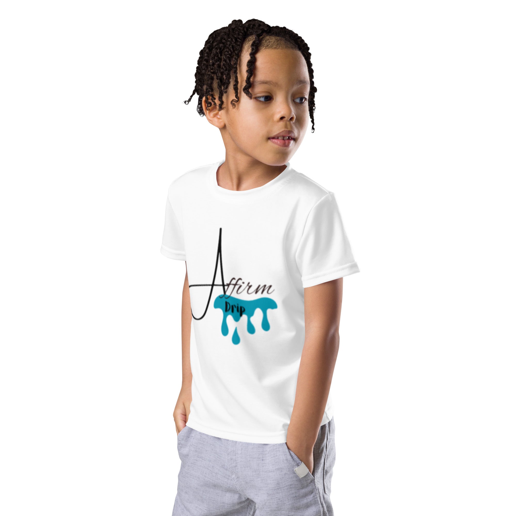 Kids crew neck t-shirt