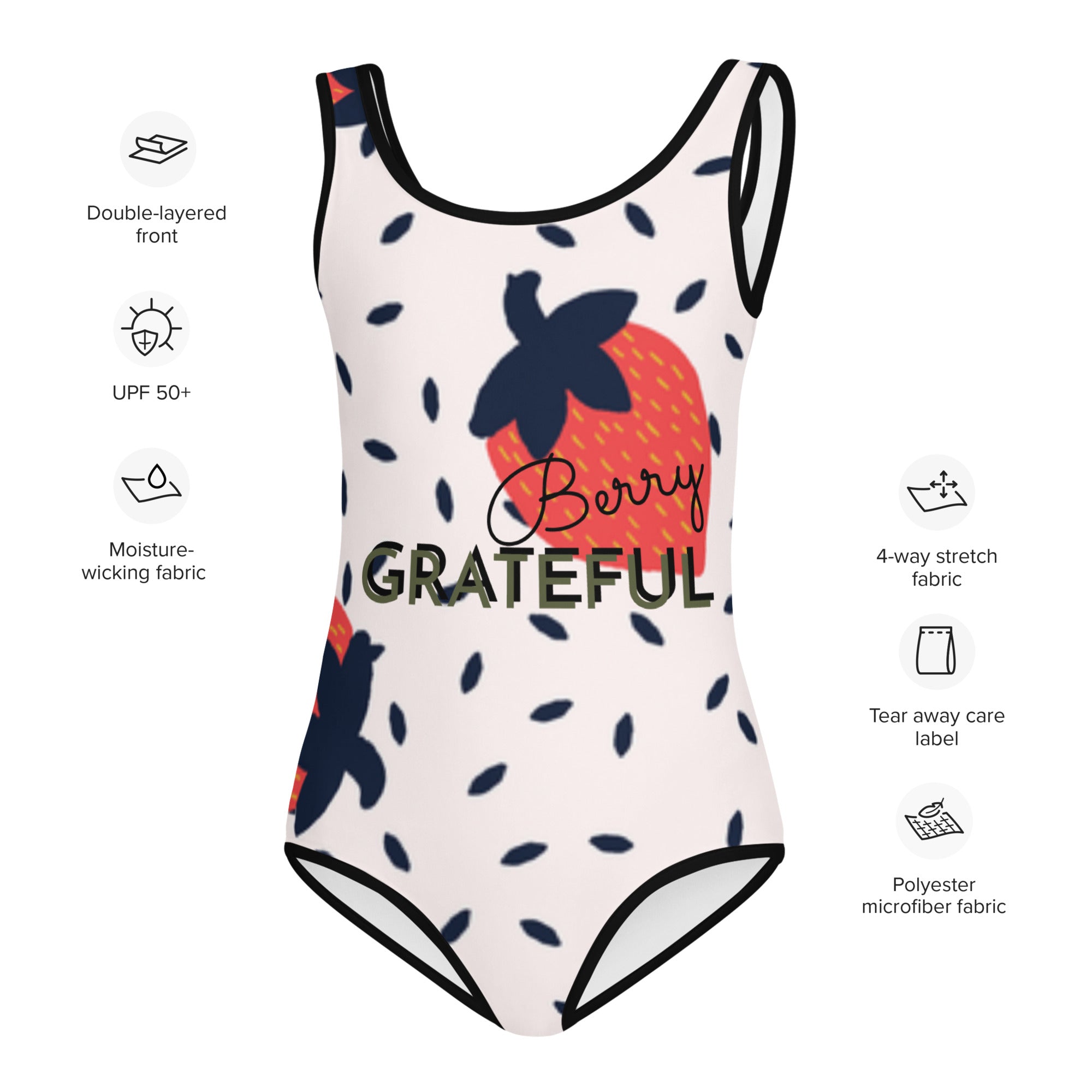 All-Over Print Kids Swimsuit