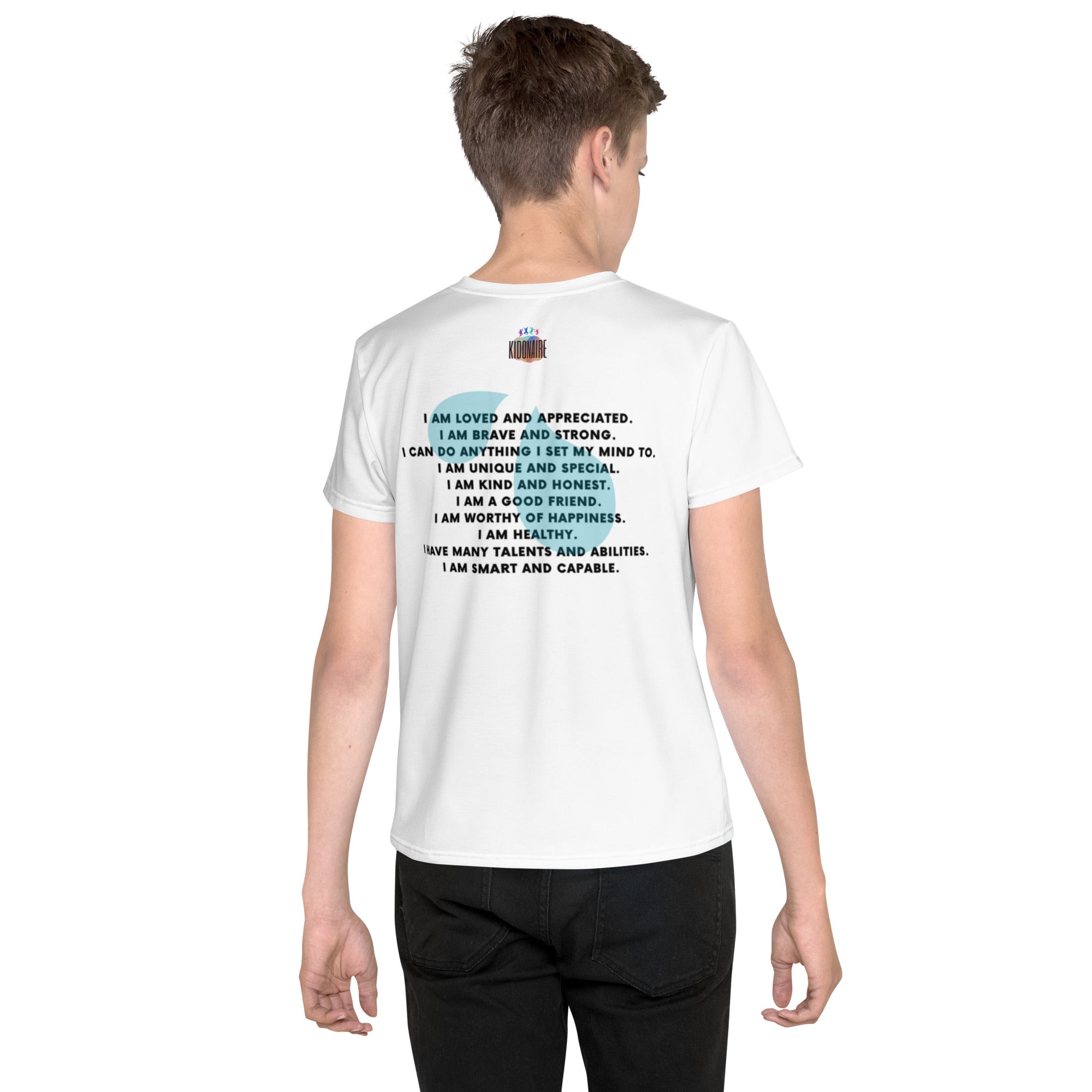 Youth crew neck t-shirt