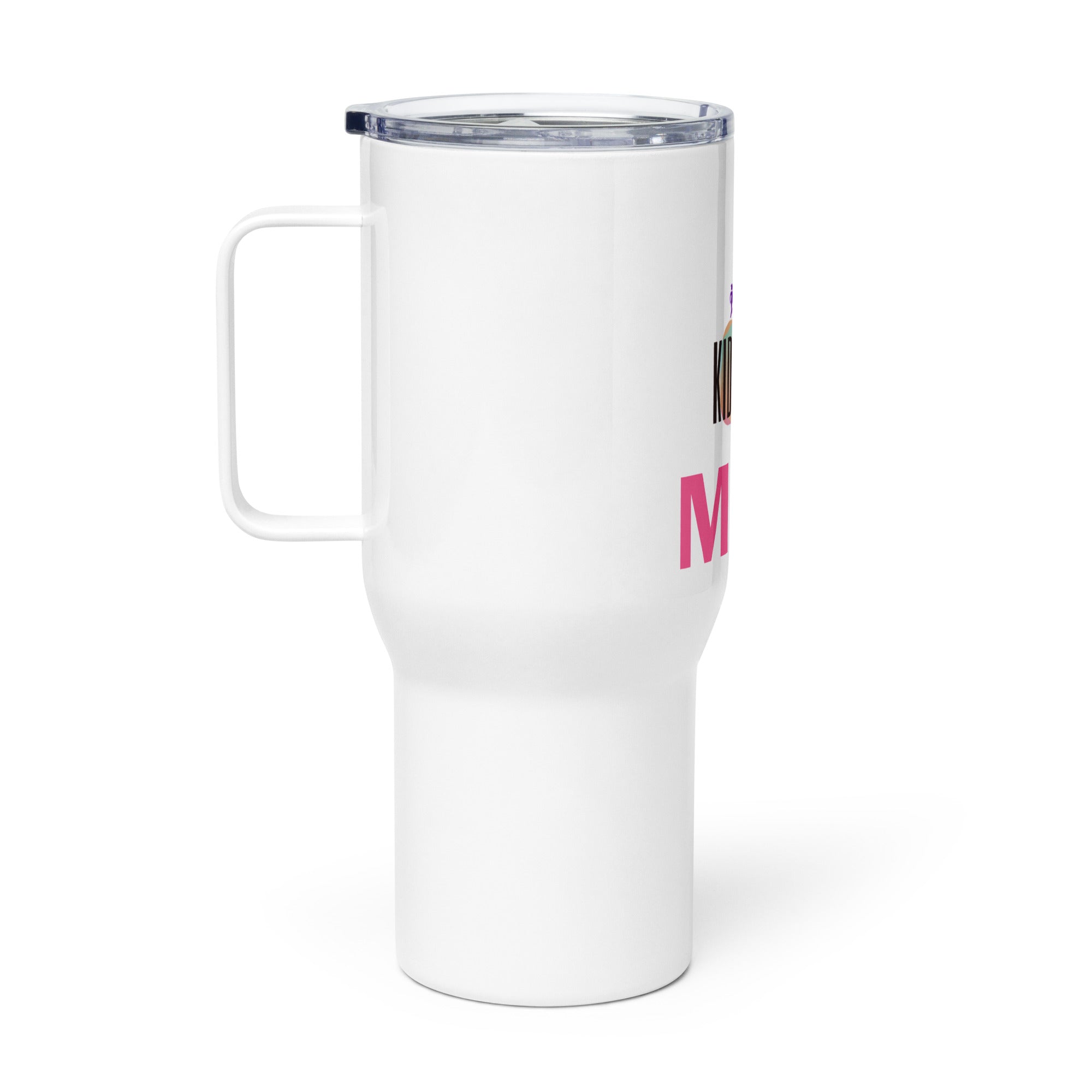 MOM Travel mug with a handle