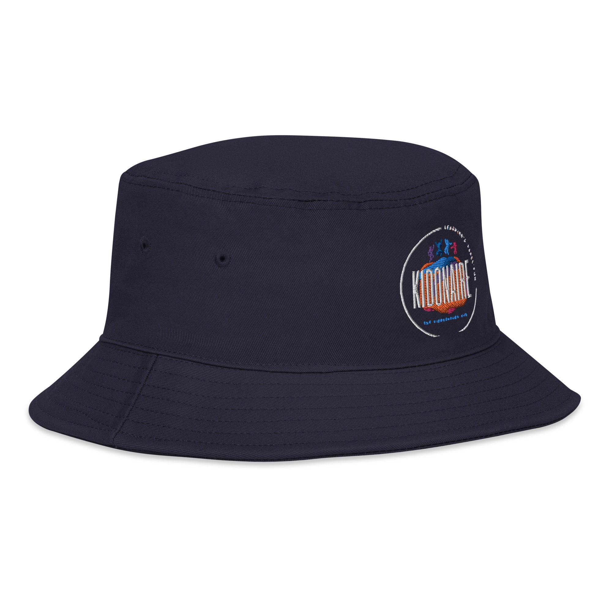 Embroidered universal bucket hat