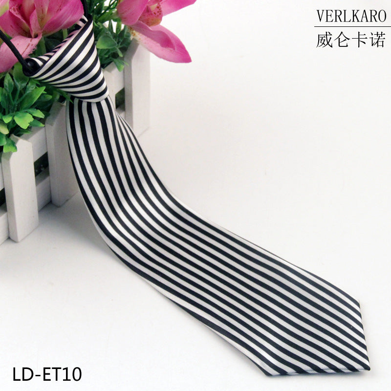 New student children's print polyester line performance casual baby cartoon small tie Zhangzhou manufacturers wholesale